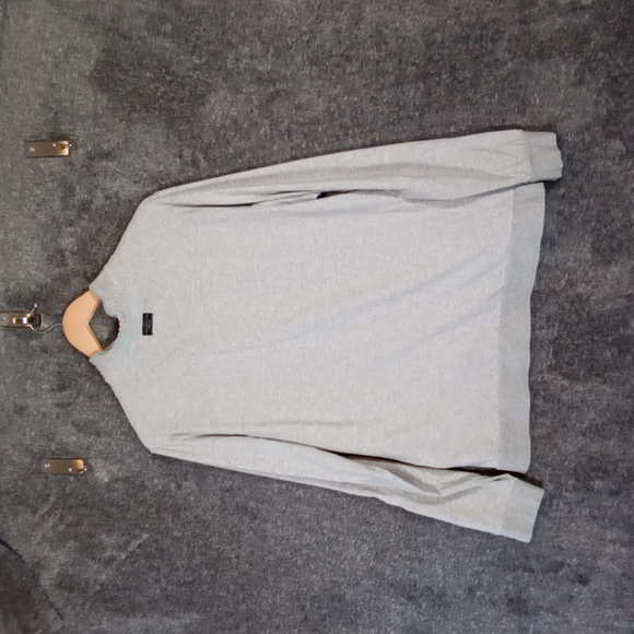 Travis Mathew Tequila Sunrise Mens Golf Jacket 2021 1/2 Zip Gray Size Large - Picture 4 of 13